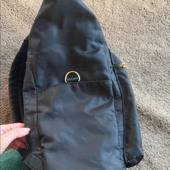 Stylish full size travel Black Backpack - Picture 6 of 7